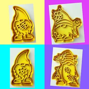 4 tagliabiscotti Gonks 7 cm - Foto 1 di 11