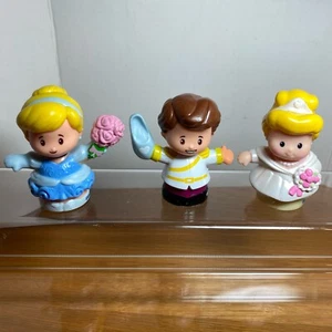 Fisher Price Little People Disney Prince Charming Cinderella Bride Palace - Picture 1 of 10
