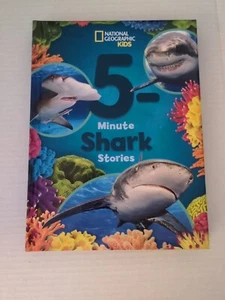 National Geographic Kids 5-Minute Shark Stories (Hardback) 5-Minute Stories - Picture 1 of 3