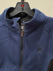 Spyder Thick Fleece Full SWEATER Medium M - Picture 1 of 9