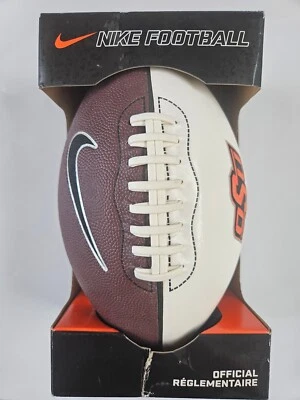 Nuevo Oklahoma State Cowboys NIKE Autógrafo Fútbol Talla Oficial -Marcas en Pelota Foto 1 de 4