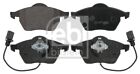 FEBI BILSTEIN 16447 Brake Pad Set, disc brake for ,AUDI,AUDI (FAW),SEAT,SKODA,VW