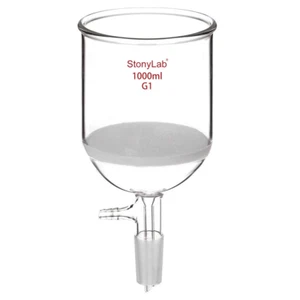 Borosilicate Glass Buchner Filtering Funnel with Coarse Frit(G1), 113Mm Inner-Di - Picture 1 of 8