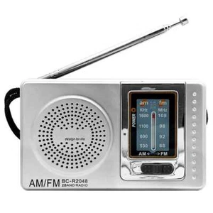 Tragbarer Mini Radio Taschenradio Reiseradio Mobil FM/AM Retro Design BC-R2011 - Bild 1 von 5