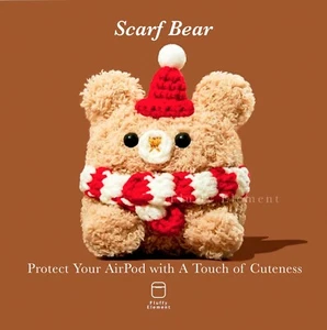 Housse en peluche pour Apple Airpods 3 étui housse de peau protection de charge Airpod - Photo 1 sur 3