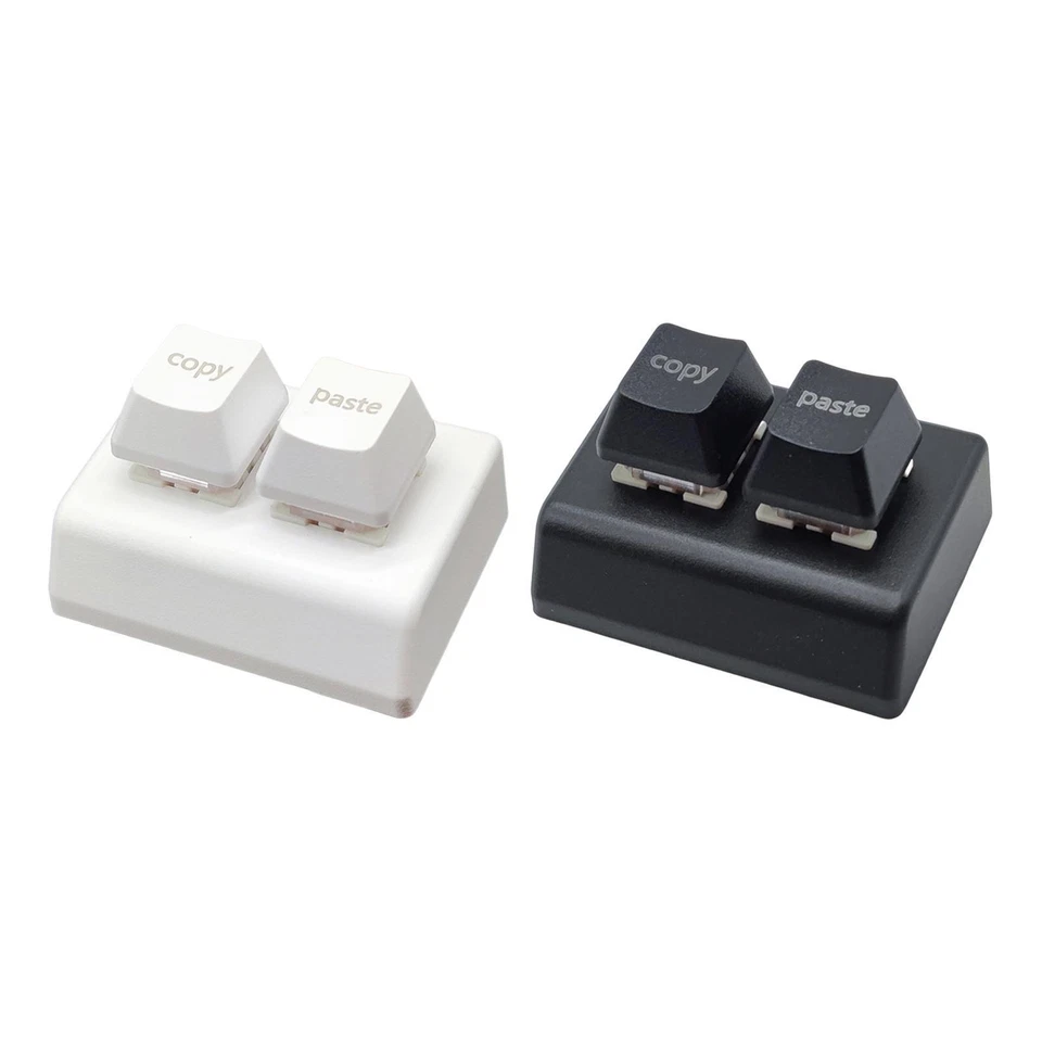 Copy and Paste 2 Key Keyboard Red Axis RGB Mini USB Keypad for Gaming Switch - Image 1 of 1