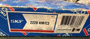 SKF 2220 KM/C3 Ball Bearing - SEALED BOX - Picture 1 of 2