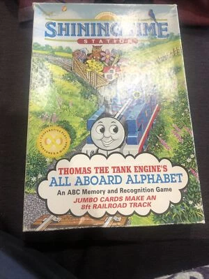 Vintage Thomas All Aboard Alphabet Game Shining Time Station 1992 Complete - Image 1 of 4