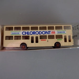 Wiking 730 Berliner Doppeldecker Bus MAN Chlorodont (52151) - Bild 1 von 1