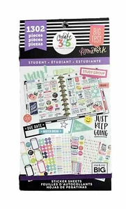 The Happy Planner STUDENT Sticker Books 1302 Pieces NEW-TN - Picture 1 of 2