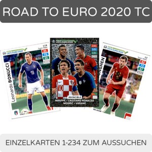 2020 Panini Road to UEFA EURO EM Adrenalyn XL Single Cards 1-234 to Choose From
