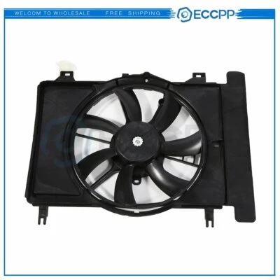 Radiator Cooling Fan Assembly For 2007 2008 2009 2010 2011-2018 Toyota Yaris - Image 1 of 4