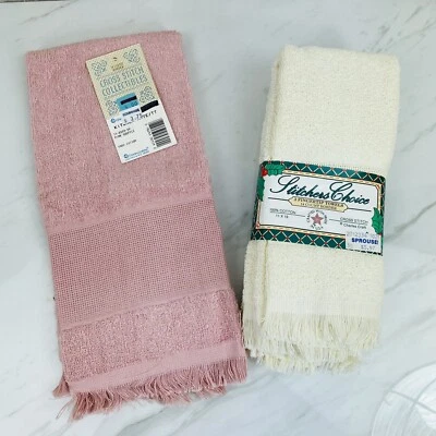 Charles Craft швейные полотенца 3 пальца и 1 кухни крестиком вручную полотенца новый - Изображение 1 из 4