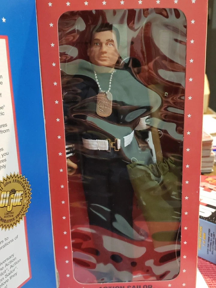 GI JOE ACTION SAILOR BY HASBRO LIMITED EDITION WWII COMMEMORATIVE 27617 -
