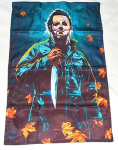 Garden Flag 18x12 Double sided Halloween Michael Myers Horror Flag Fall Nylon - Picture 1 of 2