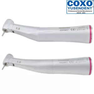 Pieza de mano dental eléctrica de alta velocidad contra ángulo de fibra óptica COXO 1:5 C7-4 C7-5 - Imagen 1 de 33