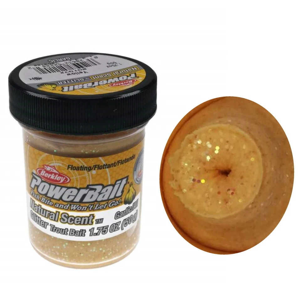 Berkley PowerBait Garlic Knoblauch TroutBait Power Bait Trout Paste Angelteig - Bild 1 von 1