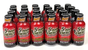 5 Hour Energy Shot Extra Strength Berry 1.93 oz. ~ Lot Pack of 24 ~ EXP 03/2026 - Picture 1 of 2