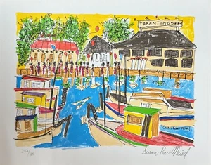 Susan Pear Meisel, "Tarantinos", 1975, lithograph, hand signed, numbered - Imagen 1 de 1
