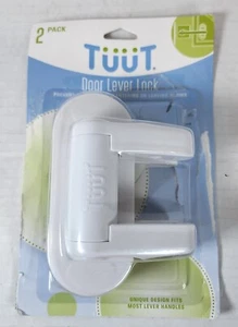 Door Lever Lock (2 Pack) Child Proof Doors & Handles, Adhesives By Tuut - Bild 1 von 11