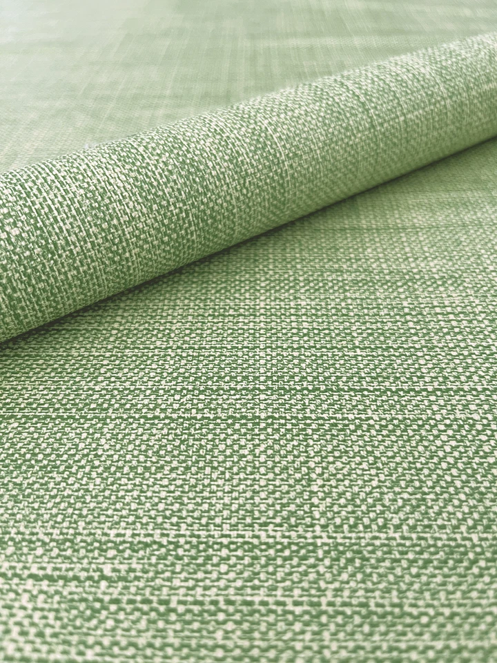 PVC Tischdecke Leinenoptik HELLGRÜN Meterware Wachstuch Breite & Länge wählbar  - Bild 1 von 3