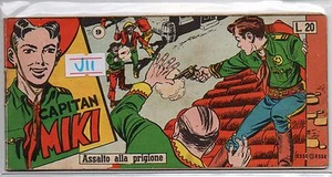 CAPITAN MIKI 9 Assalto alla prigione ( 1954 ) ORIGINALE VII serie - Picture 1 of 1
