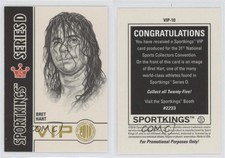 2010 Sportkings National Convention VIP Series D Bret Hart #VIP-10