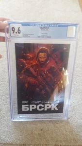 Comic Russia Russian Foreign - BRZRKR #1 1:1000 JONBOY MEYERS VARIANT CGC 9.6 - Picture 1 of 4