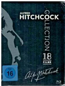 18 Alfred Hitchcock Klassiker 1942-1976 Blu-ray Sammlung Neu OVP - Bild 1 von 3