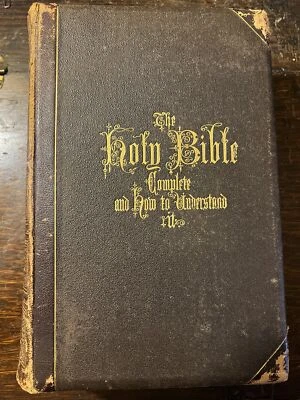 Hitchcock's New and Complete Analysis of the Holy Bible Leather Bound Gilt Edged - Image 1 of 4