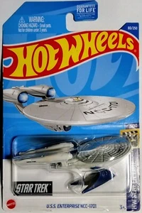 2023 Hot Wheels STAR TREK U.S.S. Enterprise NCC-1701 #80/250 HW Bildschirmzeit 5/10 - Bild 1 von 2