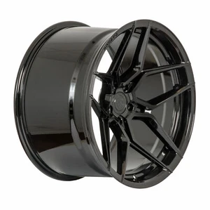 Rohana RFX11 19X9.5, 5-112, +30ET, GLOSS BLACK - Picture 1 of 3