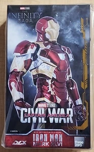 Threezero Captain America Civil War Iron Man Mark 46 DLX 1/12 Figure In Stock - Picture 1 of 6