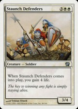 Magic MTG Tradingcard Eighth Edition 2003 Staunch Defenders 49/350
