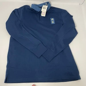 Adidas TRV Polo Seattle Sounders FC Club Polo Langarm Herren Large Blau - Bild 1 von 4