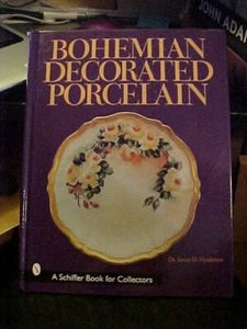 BOHEMIAN DECORATED PORCELAIN, ID VALUES (1999 SCHIFFER GUIDE - Picture 1 of 3
