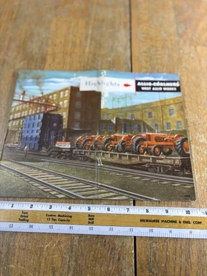 Folleto de tractor Allis Chalmers Foto 1 de 4