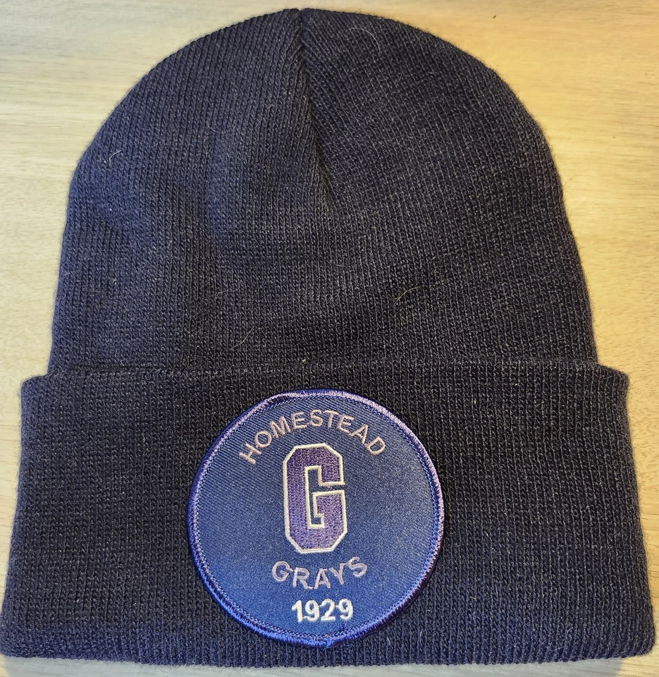 Homestead Grays 1929, ligas negras béisbol gorra tejida/nvy Foto 1 de 1