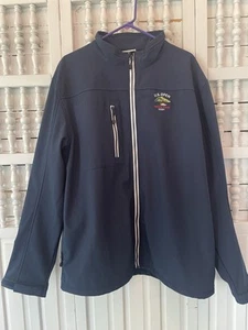 Clique Hombre XL Azul Cremallera Completa, EE. UU., ABIERTO, Torrey Pines 121ST, Excelente Calidad - Imagen 1 de 7