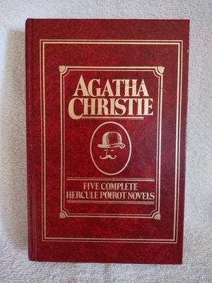 Agatha Christie Five Complete Hercule Poirot Novels 1980 Edition HC - Image 1 of 4