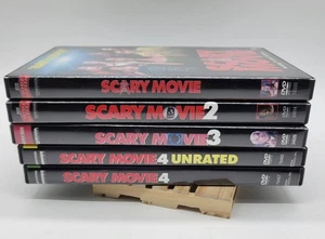 Scary Movie DVD Collection 1-4 Lot (Like  New Disc) Horror Comedy Halloween - Picture 1 of 6