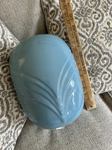 Vintage McCoy Pottery USA 12" Fine Form Vase #468 Blue Excellent Condition - Picture 1 of 5