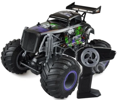 Amewi Crazy Hot Rod Monster Truck 1:16 RTR Nero/Verde Automodello elettrico - Immagine 1 di 4