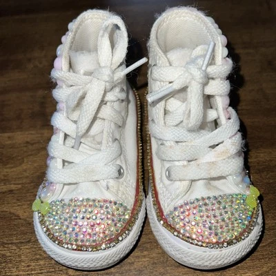 Zapatos Converse Pearl con tachuelas para niños pequeños 4 Foto 1 de 4