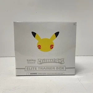 Pokemon TCG 25 Aniversario Celebraciones Elite Entrenador Caja ETB - Sellado Nuevo - Imagen 1 de 4