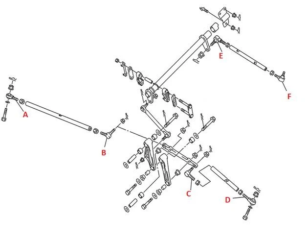 SP1 Tie Rod End 08-104-19 for Yamaha Foto 1 de 1