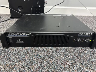 Behringer Europower EP1500 Stereo Power Amplifier, 2x700watts - Image 1 of 3