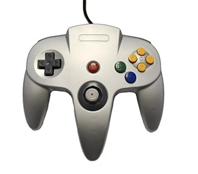 Nintendo N64 Silver Replacement Controller By Mars Devices For N64 Brand New 6Z - Image 1 of 3