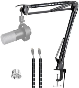 YOUSHARES Auslegerarm für Fifine K688/K658/AM8/A6V Mikrofon mit Adapter & Kabelmuffe - Bild 1 von 9