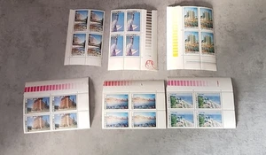 ROMANIA-CITYS-ARCHITECTURE-SETS IN BLOCKS OF 4MNH - Picture 1 of 1